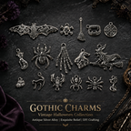 GOTHIC CHARMS‑Vintage Halloween Collection（ mixed pack）