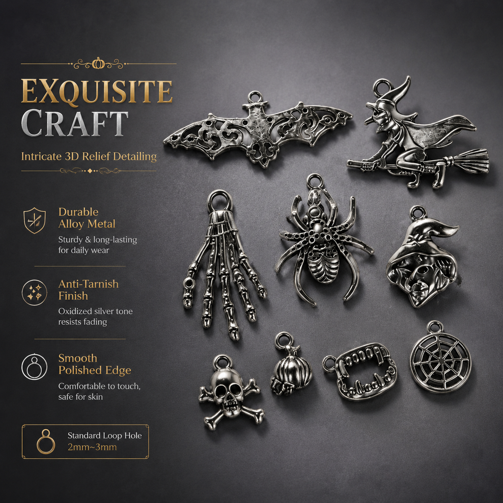 GOTHIC CHARMS‑Vintage Halloween Collection（ mixed pack）