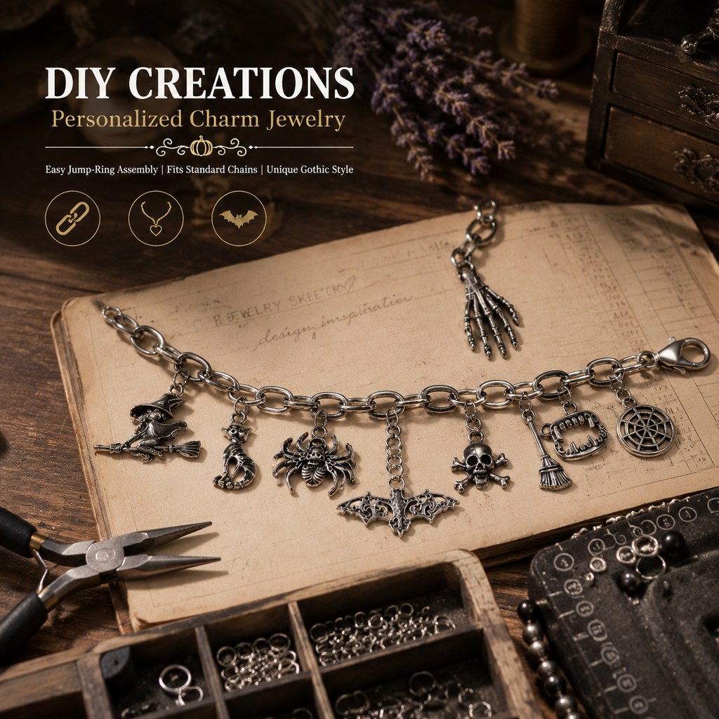 GOTHIC CHARMS‑Vintage Halloween Collection（ mixed pack）