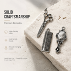Hair Tools Charms | Vintage Alloy Pendants（ mixed pack）