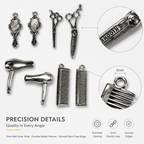 Hair Tools Charms | Vintage Alloy Pendants（ mixed pack）