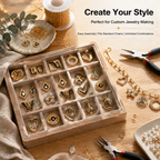 Sparkling Alloy Charms‑Assorted Styles for DIY Jewelry（ mixed pack）