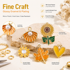 Autumn Charms | Vibrant Enamel DIY Set (mixed pack)