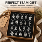 SPORTS CHARMS-Vintage Silver DIY Collection (mixed pack)