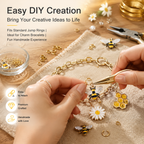 Bee Daisy Charm Collection (mixed pack)