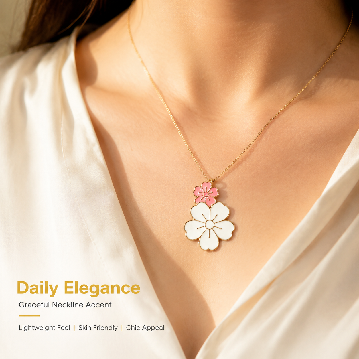 Floral Grace Enamel Charm Collection（ mixed pack）