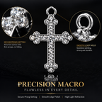 DIAMOND CROSS‑Vintage Gothic Charms（ mixed pack）