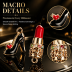 FASHION CHARMS - Chic Enamel &amp; Crystal Pendants（ mixed pack）