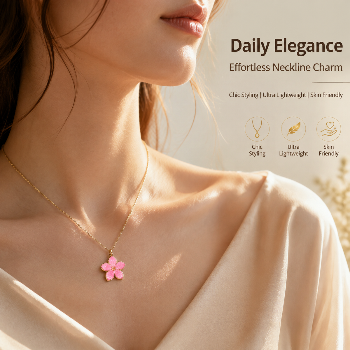 Enamel Floral Charms（ mixed pack）