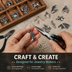 WESTERN CHARM SET‑Vintage Cowboy Style Pendants（ mixed pack）